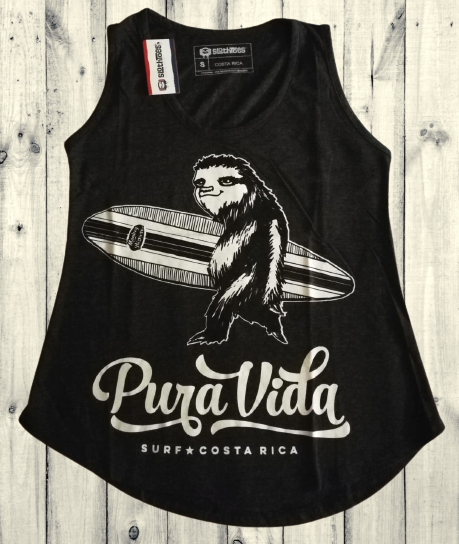Surfing Sloth Women's Tank