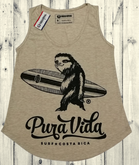 Surfing Sloth Women's Tank