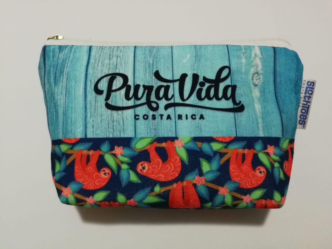 Ride Slow Sloth Mini Cosmetic bag