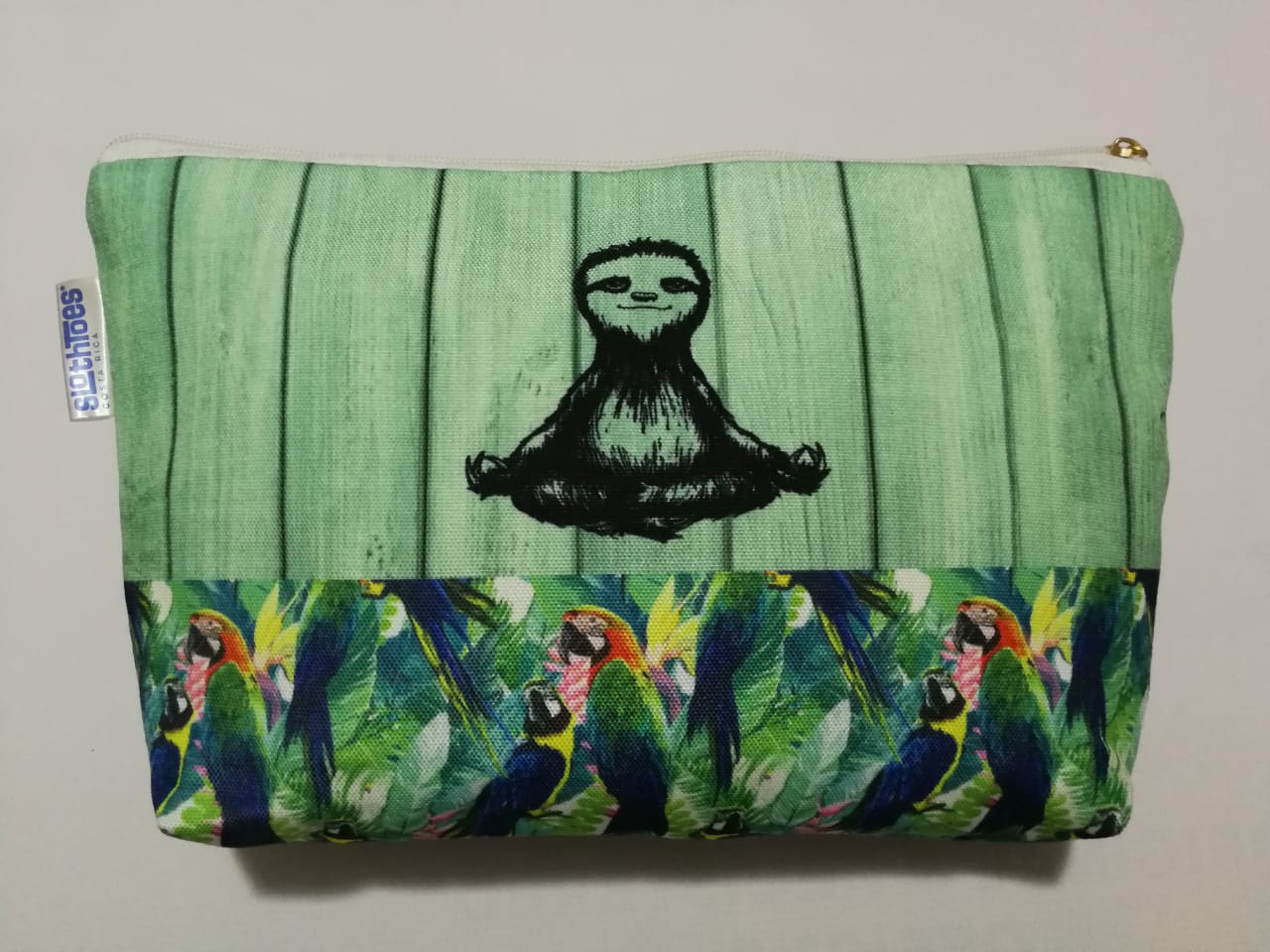 Surfer Macaw Large Cosmetic bag