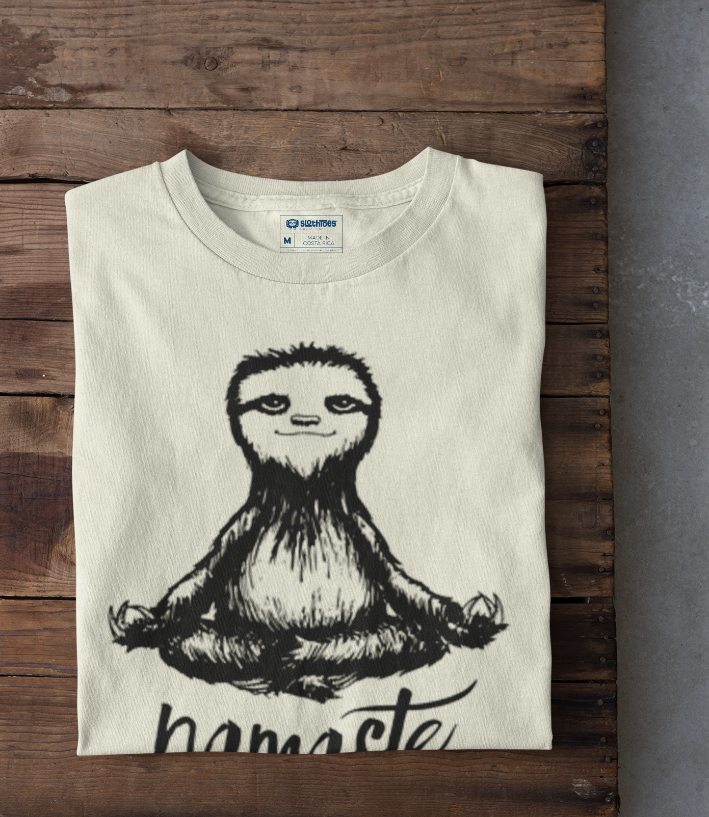 Namaste Men's Cotton Crew Tee