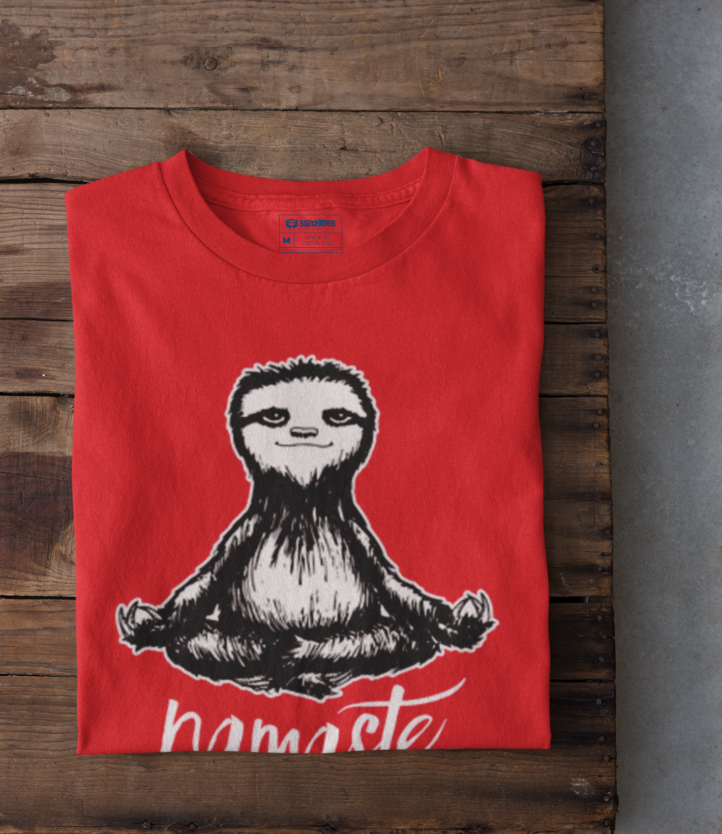 Namaste Men's Cotton Crew Tee