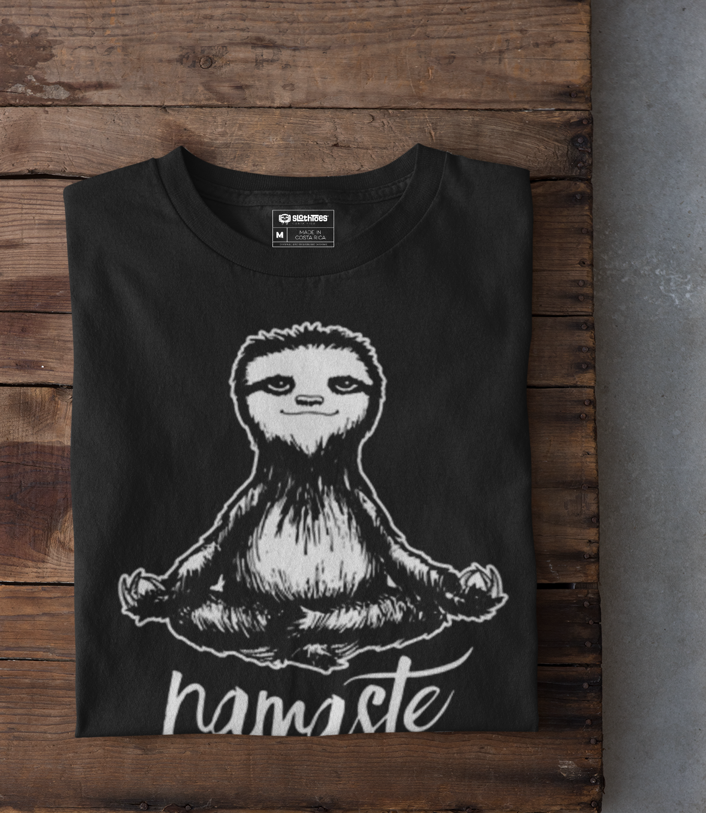 Namaste Men's Cotton Crew Tee