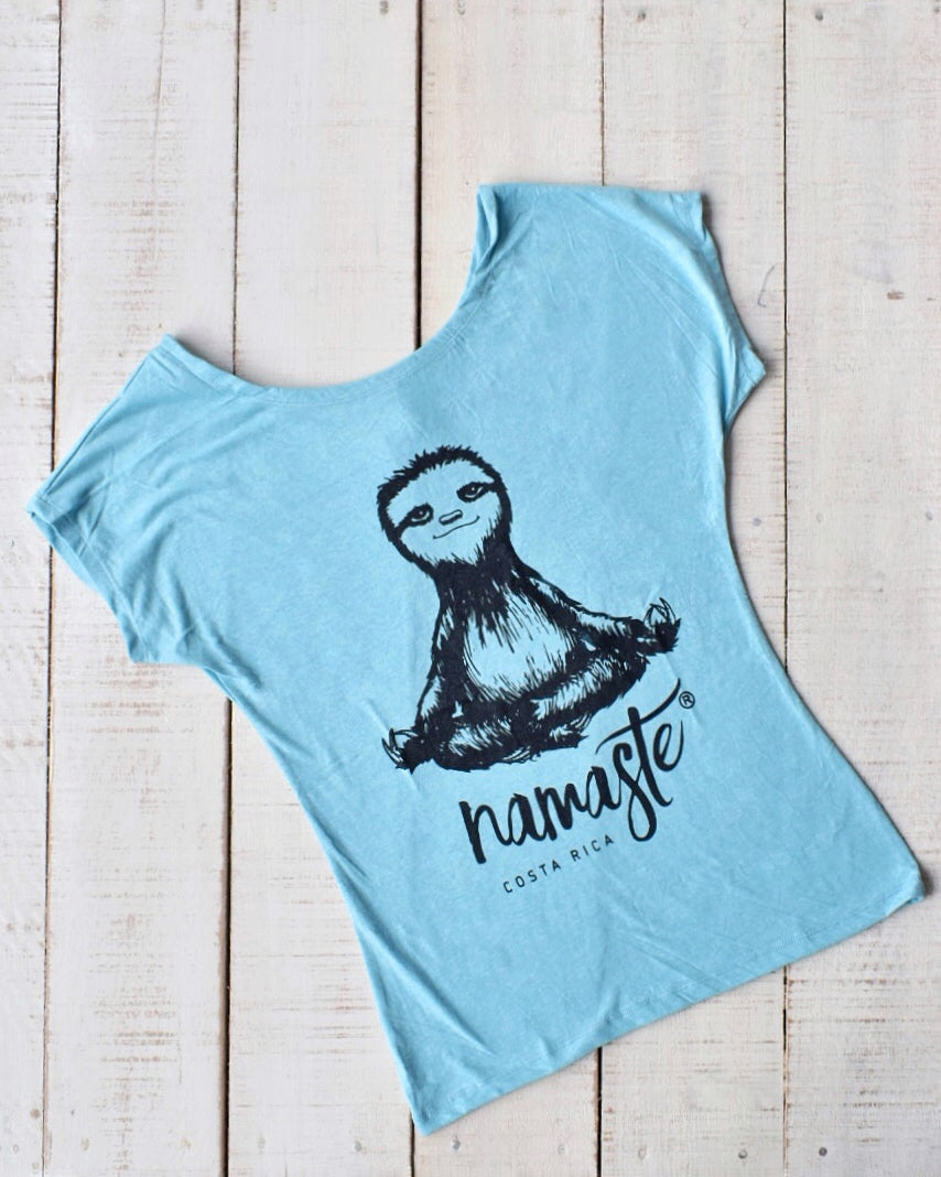 Namaste Sloth Women's Loose Fit Tee