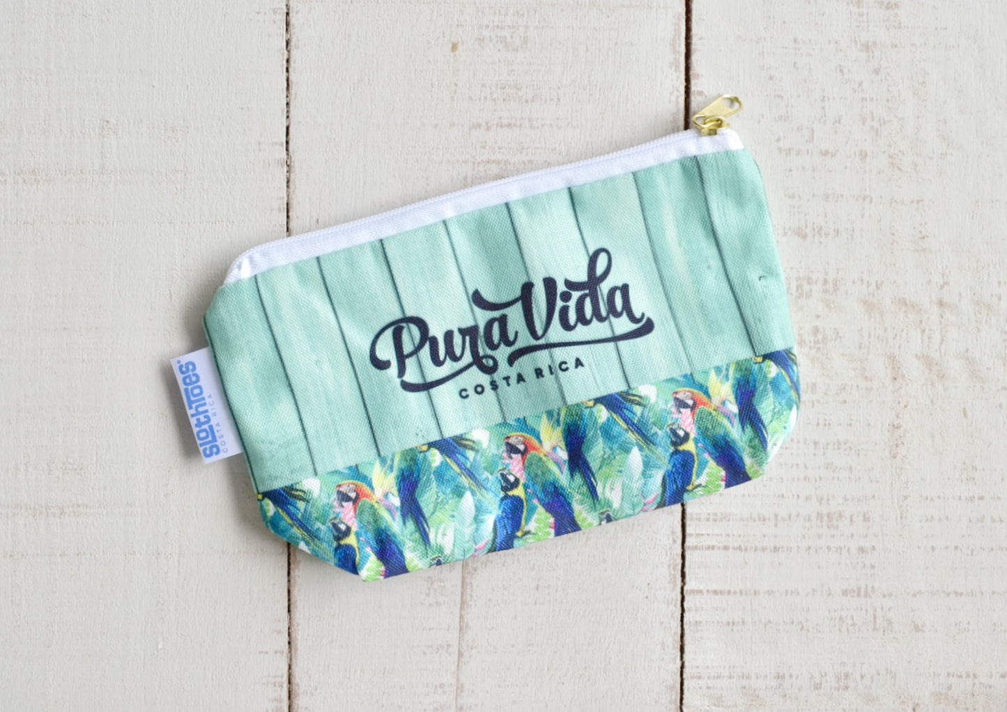 Surfer Macaw Mini Cosmetic bag