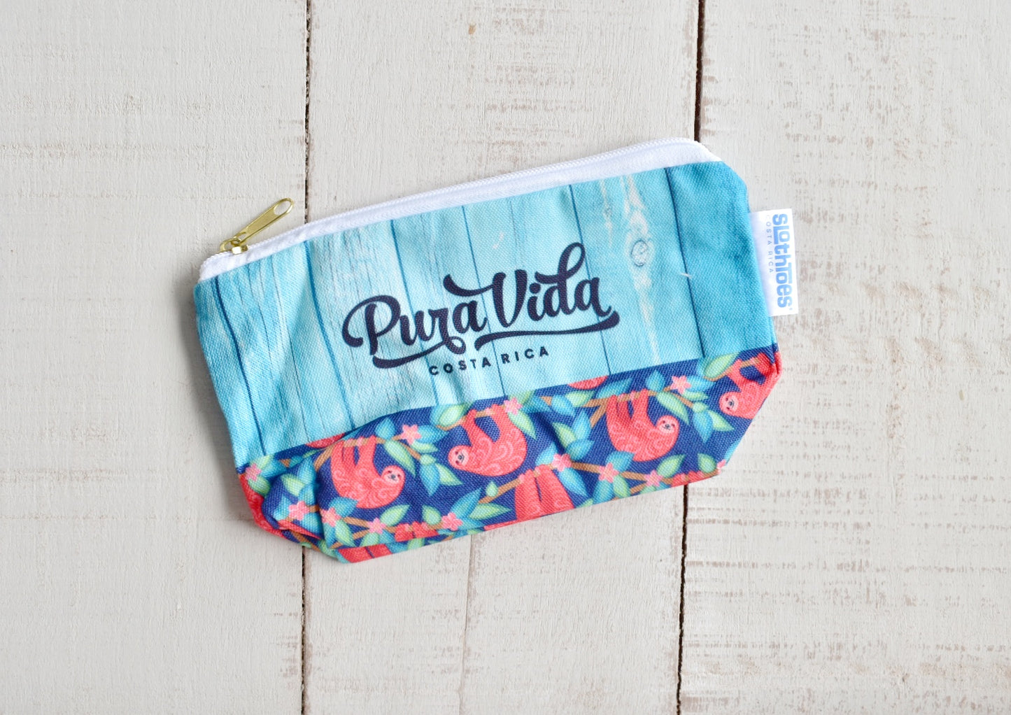 Ride Slow Sloth Mini Cosmetic bag