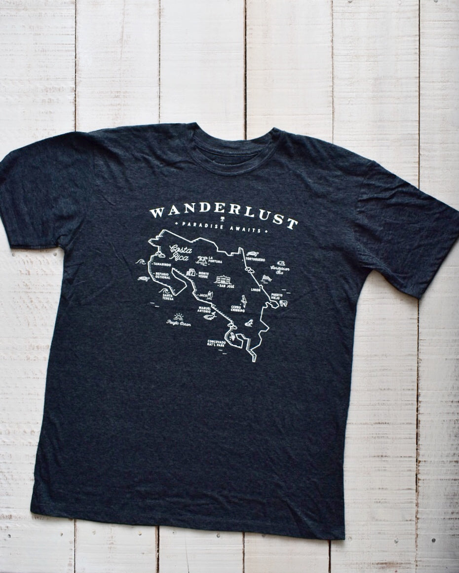 Wanderlust -Paradise Mens Tees