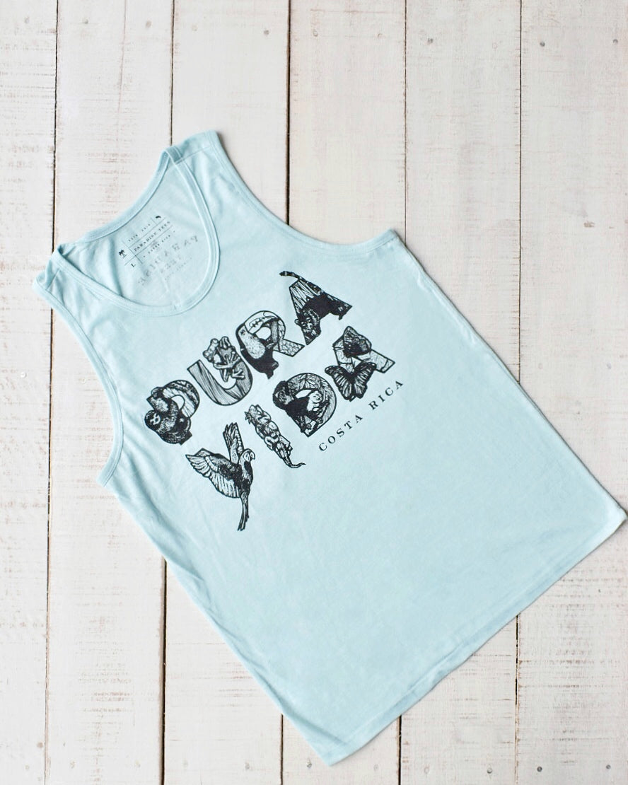 Pura Vida- Paradise Tee Men's Tank