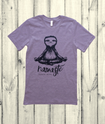 Namaste Sloth Kid's T-shirt