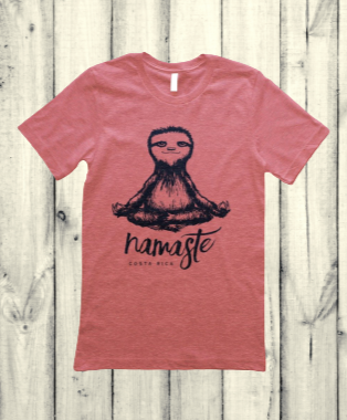 Namaste Sloth Kid's T-shirt