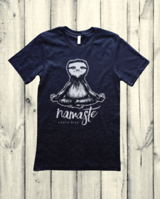 Namaste Sloth Kid's T-shirt