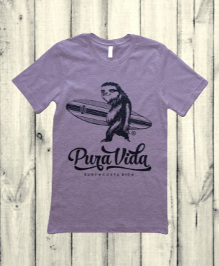 Surfing Sloth Kid's T-shirt