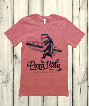 Surfing Sloth Kid's T-shirt