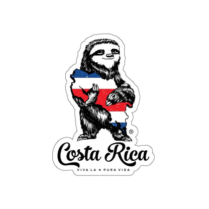 Adhesivo troquelado perezoso de Costa Rica - Slothtoescr