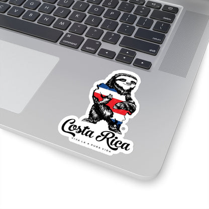 Costa Rica Sloth Die-Cut Sticker - Slothtoescr