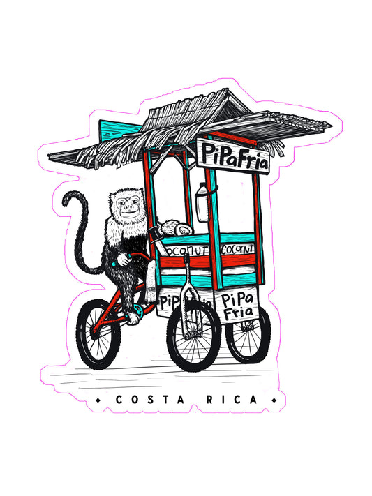 Pipa Fria Die-Cut Sticker - Slothtoescr