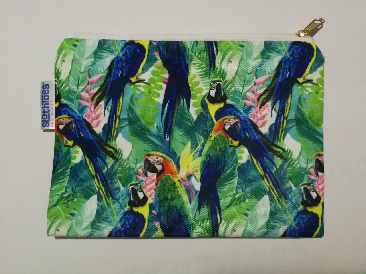 Surfer Macaw Accessory Pouch