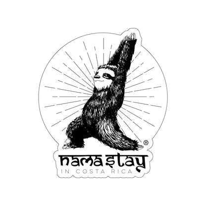 Pegatina troquelada Nama'stay en Costa Rica - Slothtoescr