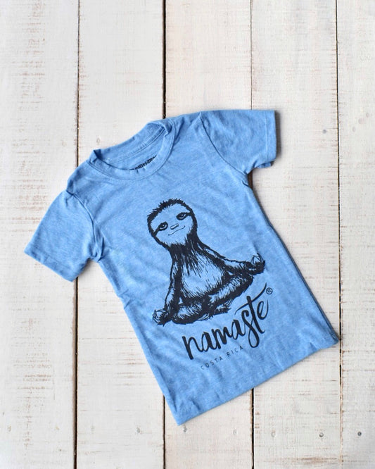 Namaste Sloth Kid's T-shirt