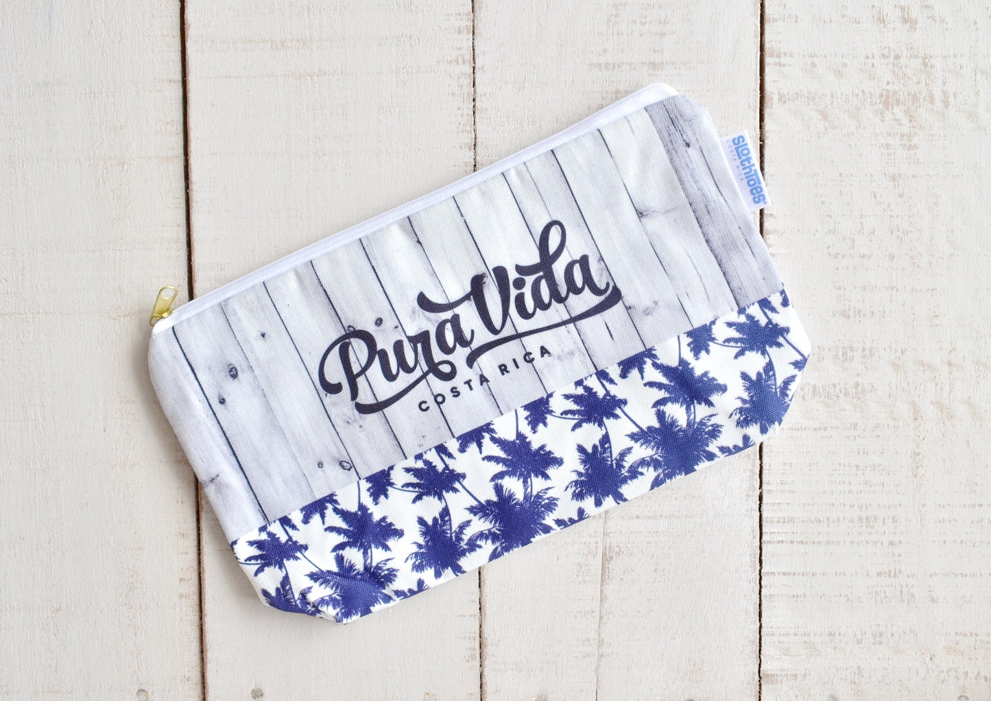 Good Vibes Large Cosmetic Bag