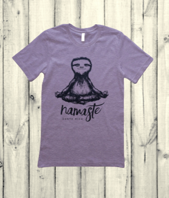 Camiseta de niño Namaste Sloth