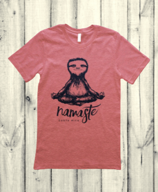 Camiseta de niño Namaste Sloth